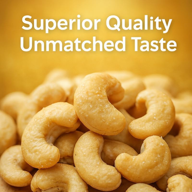 Image of Vbalaa Salted Cashews 200gm | Lightly Salted | 100% Natural & Pure | No Added Preservatives, Colors & Artificial Flavours | Rich in Nutrition | Ideal for Snacking & Gifting Dry fruits