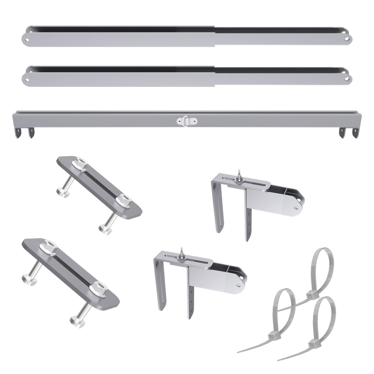 Ray Lite 1200 W Mini-Balkonkraftwerk mit 2000 Wh Solarstromspeicher, Wechselrichter, Modul-Halterung, Komplettset inkl. Smart Meter – ideal für kleine Balkone