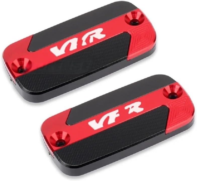 Guard Rear Brake Fluid Reservoir for VFR 800 VFR800 VFR800X VFR800F Crosstourer Motorcycles CNC Front Brake Reservoir Fluid Tank Cover Oil Cup Cap