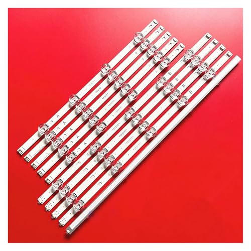 Tira de retroiluminación LED para sustitución y reparación de pantallas de TV 49LB620V