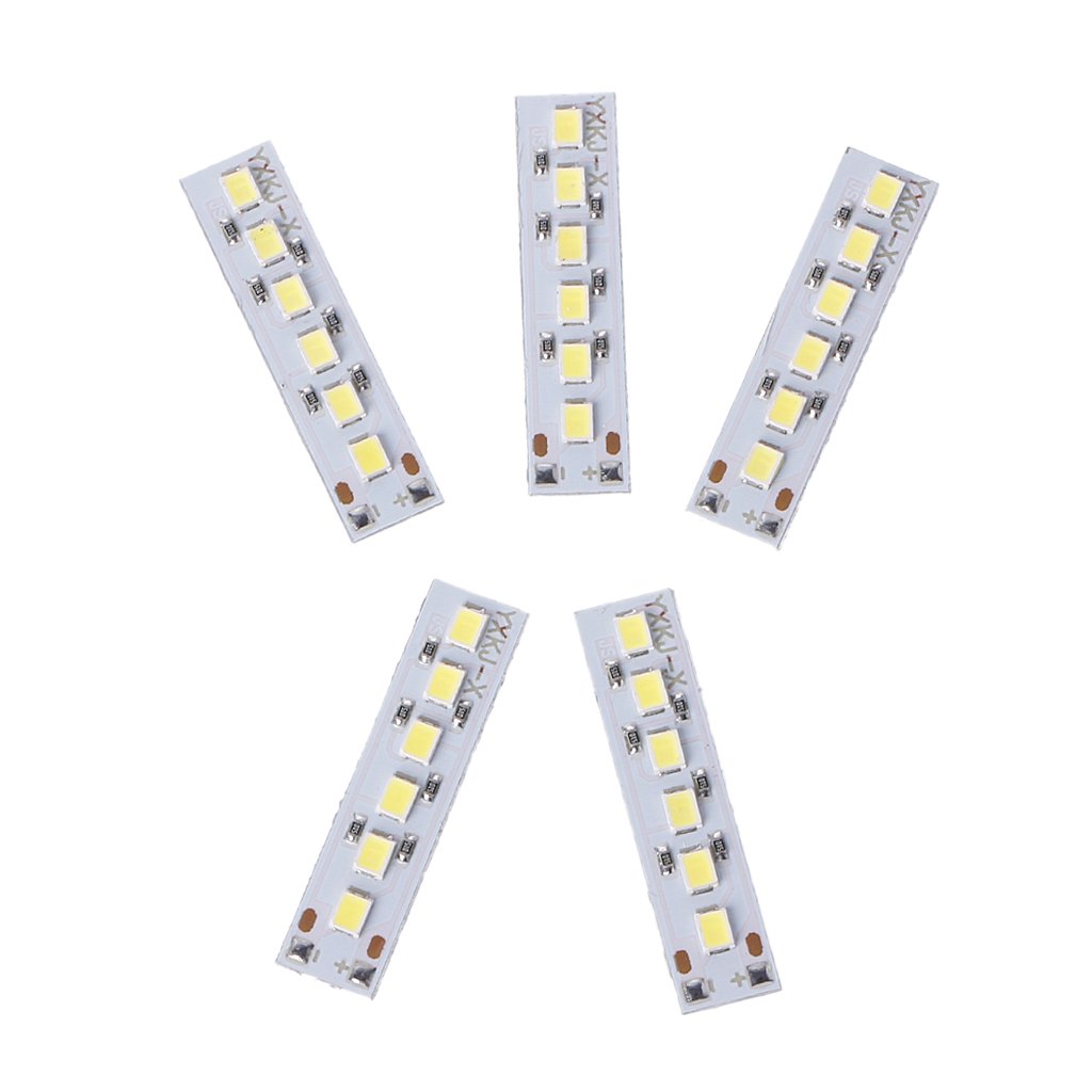 BOGEEL 5 Pcs for 3.7V-5V Constant Current LED Light Li-on USB 18650 Dimming,Circuit Board + Electronic Components