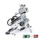 SunFounder AI Robot Kit with Raspberry Pi Zero 2 W+32G TF Card, ChatGPT-4o Enabled with Voice Command & Video Recognition, App Control, FPV, 12 Servos, Gyroscope, Camera, Mic
