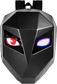 Mochila Led Motoqueiro Urbana Preta Design Lisa 20 Litros
