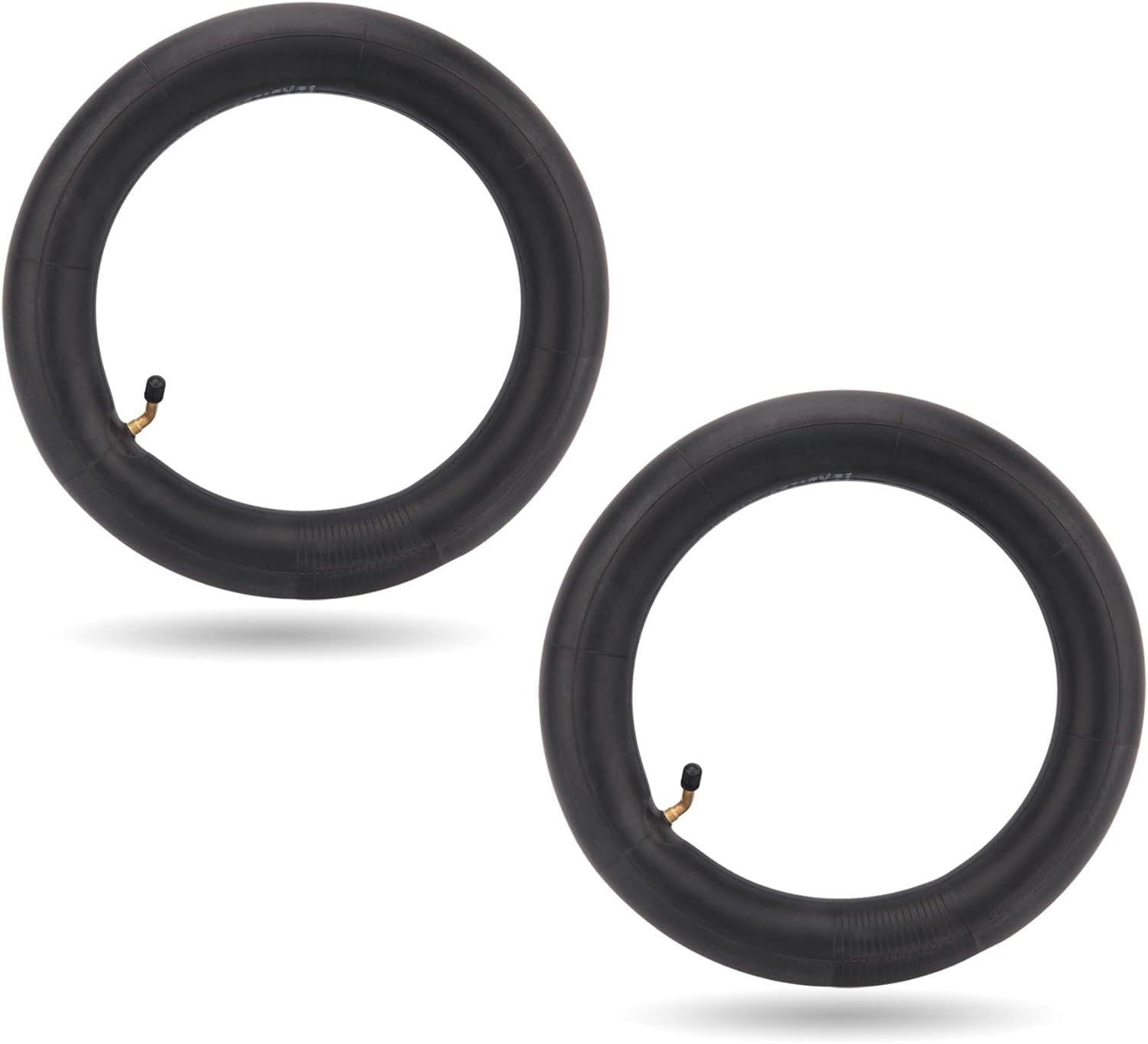 VELEGO 2-Pack 12.5" Scooter Inner Tube Angled Valve Stem 12.5" x 2.25" Tube Compatible with 0x1.90 10x1.95 10 x 2.0 10 x 2.125 Most Bike/Scooter Tire Tube（12 1/2"x2 1/4"）