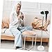SAFIGLE Floor Standing Hair Dryer Holder Vertical Blow Dryer Stand for Hands Storage Space Saving Hair Dryer Rack for Bathroom and Countertop