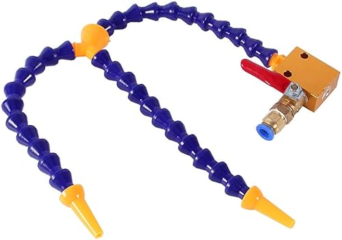 Sistema de pulverización de lubricación de refrigerante de niebla bidireccional para máquina de talla de taladro de fresado CNC de tubería de aire