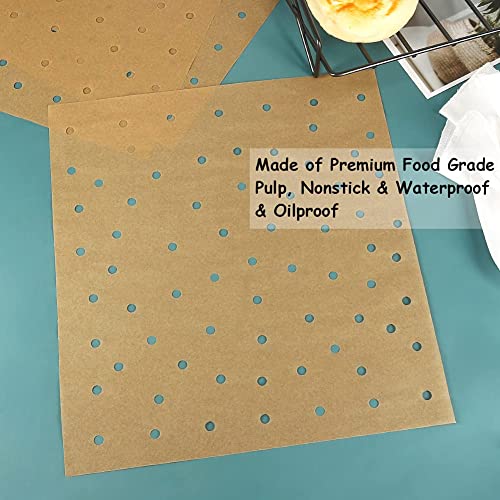Bykitchen Air Fryer Oven Liners, 11X12 Inches, Nonstick Unbleached Rectangular Air Fryer Parchment Paper For Ninja Foodi Air Fryer Toaster Ovens, Xl Air Fryer, Dehydrator And More (Set Of 100) #TOP3