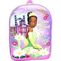 Ruz Princess Tiana Girl's 15 Inch School Backpack