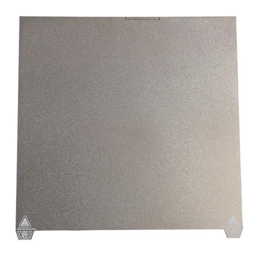 PEY Star Textured PEI Appearance, PEY Build Plate Featuring Matte Texture, Strong Adhesion for K2 Plus, Easily Removing 