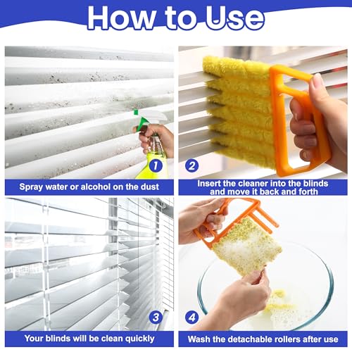 Blind Cleaner Duster Tool 4 Pcs