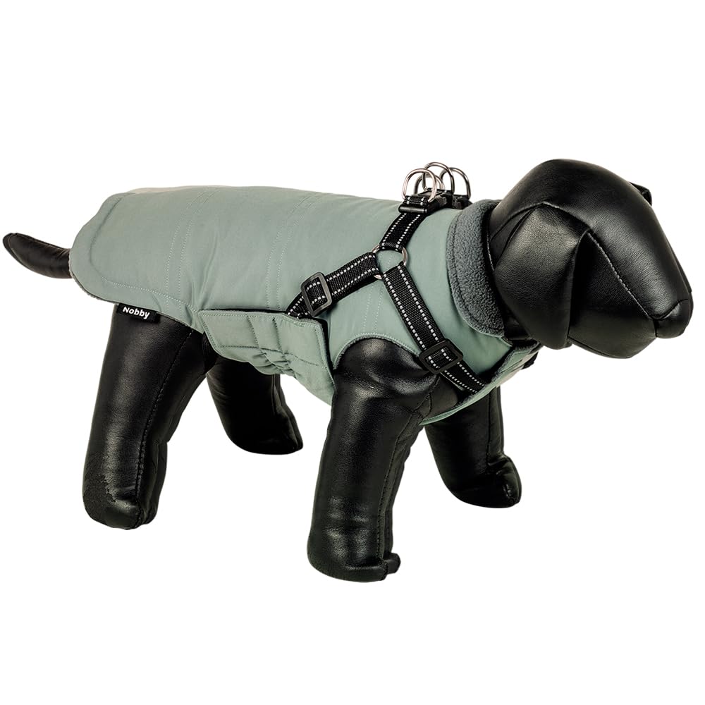 Nobby ZIRA Dog Coat 2 in 1 Reed Green 80 cm