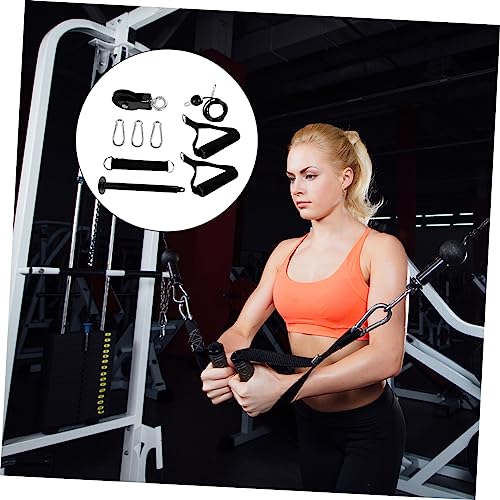 Herramienta para antebrazos con poleas HEMOTON para musculación en casa 6