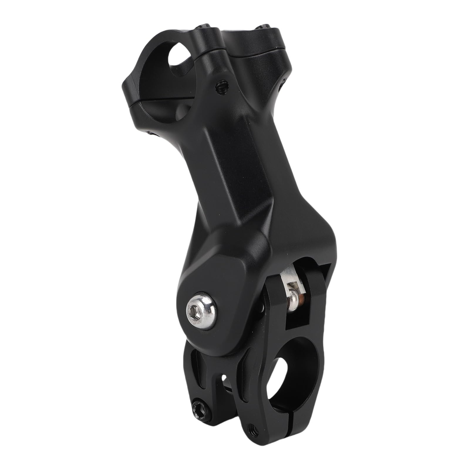 Wspornik Rowerowy 31,8 Mm, Czarny Amortyzujący Wspornik Kierownicy Rowerowej ze Stopu Aluminium, z łatwym Montażem do Rowerów Górskich Rower Szosowy Rower Turystyczny