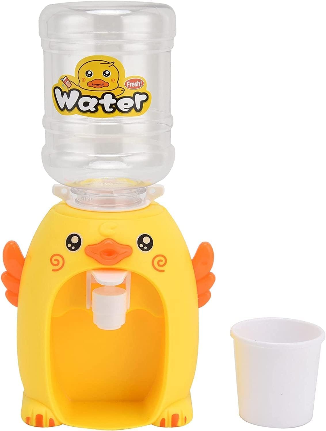 Elecart Mini Water Dispenser for Kids – Fun Cartoon Drinking Fountain Toy for Water, Juice, and Milk – Portable, Safe, Easy-to-Use Hydration Toy with Educational Features (Yellow) (B0DDHCXQB5) Amazon Price History, Amazon Price Tracker