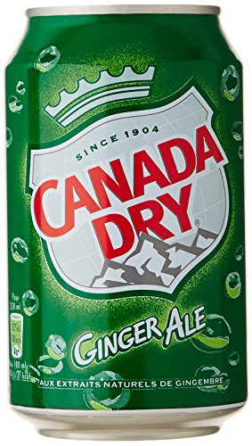 Canada Dry Boisson aux Extraits Naturels de gingembre 6x330 ml - Lot de 2