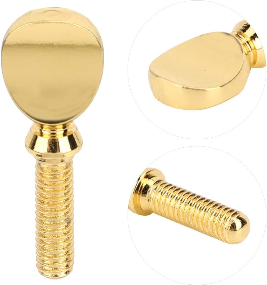 C64 Saxophone Mouthpiece Ligature Screw Woodwind Instrument Mouthpieces Parts 4PCS : Musical Instruments