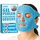 Perfect Remedy - Wiederverwendbare Kühlmaske Augen, Kühlende Augenmaske reduziert Augenringe erfrischt Gesicht, Eismaske gegen Schwellungen, Kühlpads Augen, Augenmaske Kühlend [Blau]