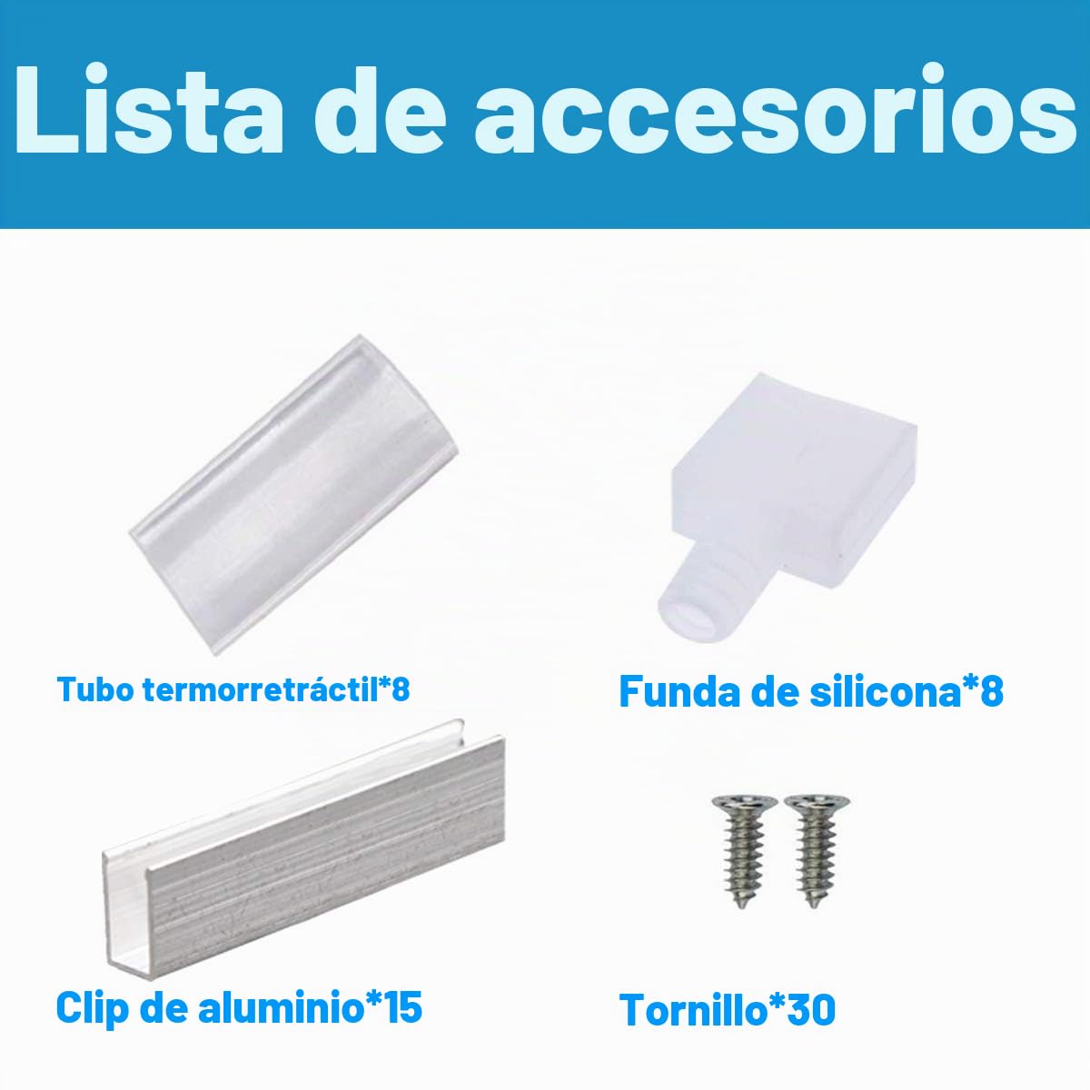 12V Silicona LED Neon Light azul, Decoración de letreros de bricolaje a prueba de agua para interiores y exteriores, 15 metros / 50 pies