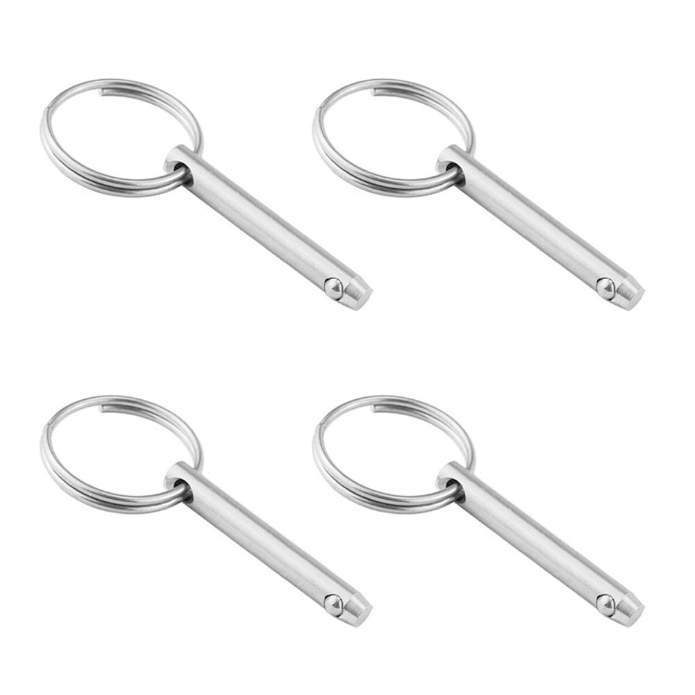 4 perni a sgancio rapido, 6,3 mm x 42 mm, perni a sgancio rapido, in