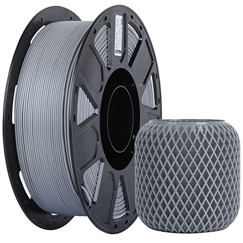 Image of Creality PLA Filament 1.75mm, Tough and Durable 3D Printer Filament with + /-0.02mm Accuracy, Smooth Printing 1KG Spool, Grey