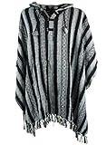 Size:One Size Goa Poncho mit Kapuze