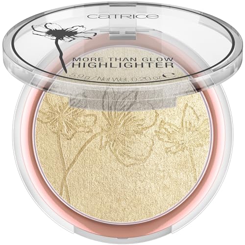 CATRICE, More Than Glow Highlighter 010 Ultimate Platinum Glaze, Mixed
