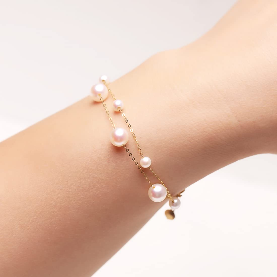 Lot De 2 000 Perles Rondes Avec Trou, 4 Mm Pour La Fabrication De