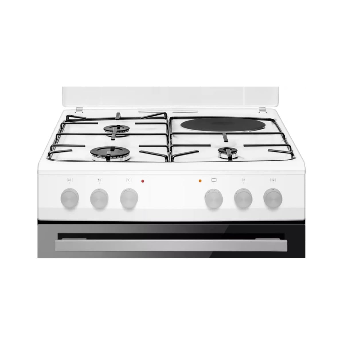 Cuisinière Mixte 62l 4 Feux Blanc - FACM1003B