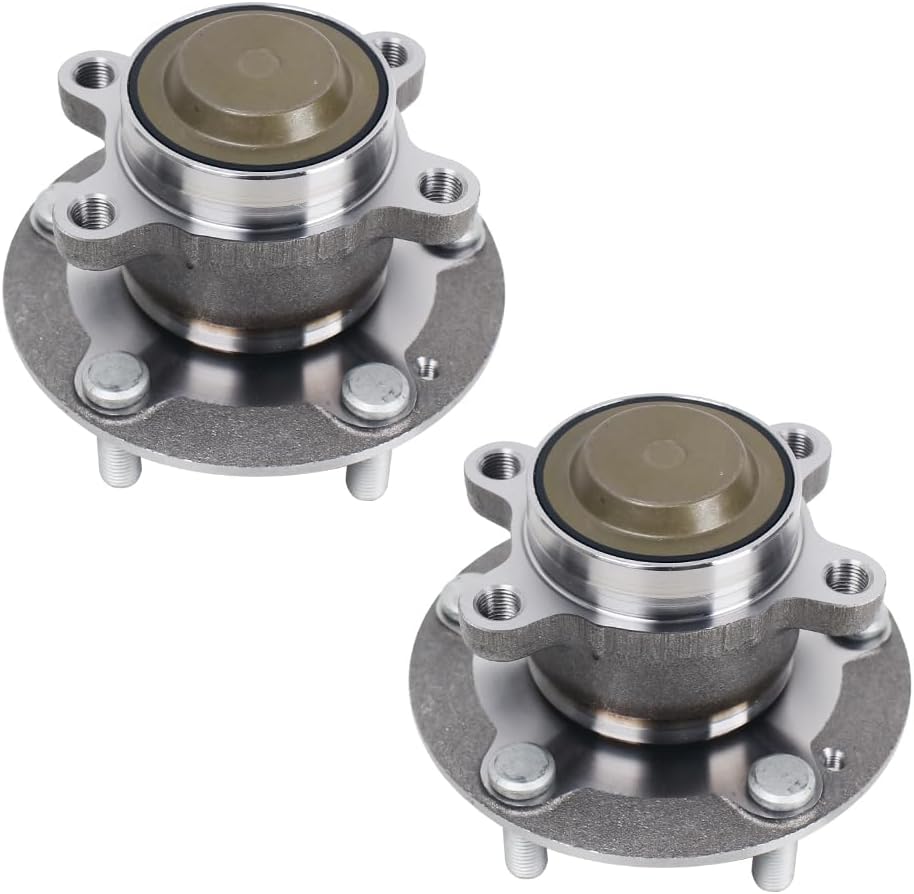 Autoround Pair 512570 Rear Wheel Hub and Bearing Assembly Replacement for Honda Civic 2016-2021/ Insight 2019-2022