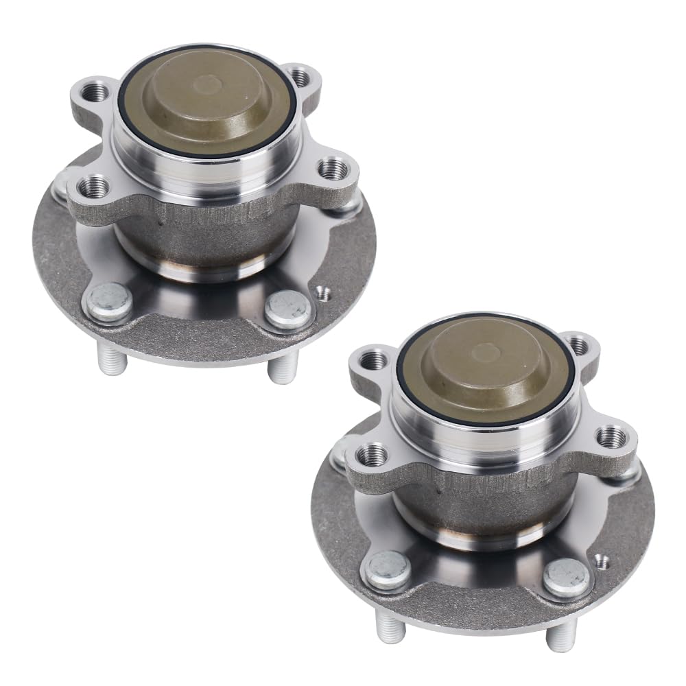 Autoround Pair 512570 Rear Wheel Hub and Bearing Assembly Replacement for Honda Civic 2016-2021/ Insight 2019-2022