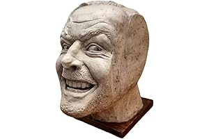 Sculpture of The Shining Light Shining Bookend Library Here’s Johnny Sculpture Resin...