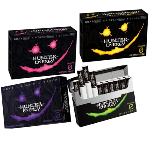 HUNTER ENERGY �d�q�^�o�R ���{�� �n���^�[�G�i�W�[ �z���G�i�W�[�n�X�e�B�b�N �G�i�W�[�h�����N iqos��?�� �C���} �S���ʃX�L���� �z���ăG�i�W�[MAX �m���j�R�`�� ���M�� ����0 �J�����[0 (�������Z�b�g(3��)) (4, �������Z