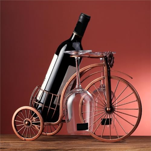 Soporte para Botellas de Vino de Metal Vintage miniatura 4