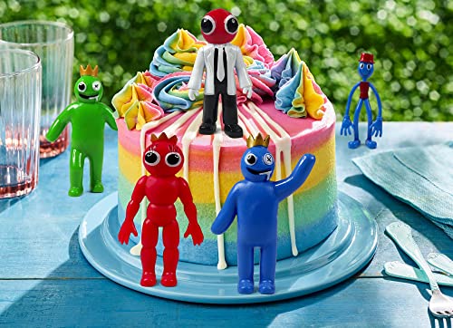 Toysvill Rainbow Friends Toys Gaming Action Figures Gift For Kids (Set Of 8 Pcs), Cake Topper, Horror Game Figurines, Halloween Thanksgiving Christmas Birthday Gifts #TOP6