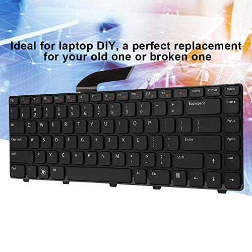 Teclado de substituição de laptop de alta sensibilidade para Dell M421R/N4110/N4040/N4050/M4120/M404
