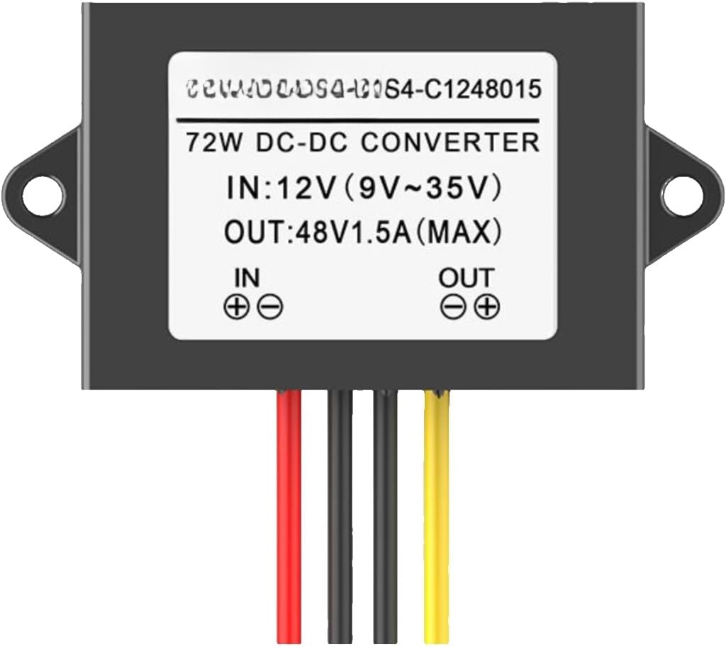 12V24V to 48V Boost Module Converter DC Power Supply Automotive Monitoring Transformer(12V24V to 48V 1A)