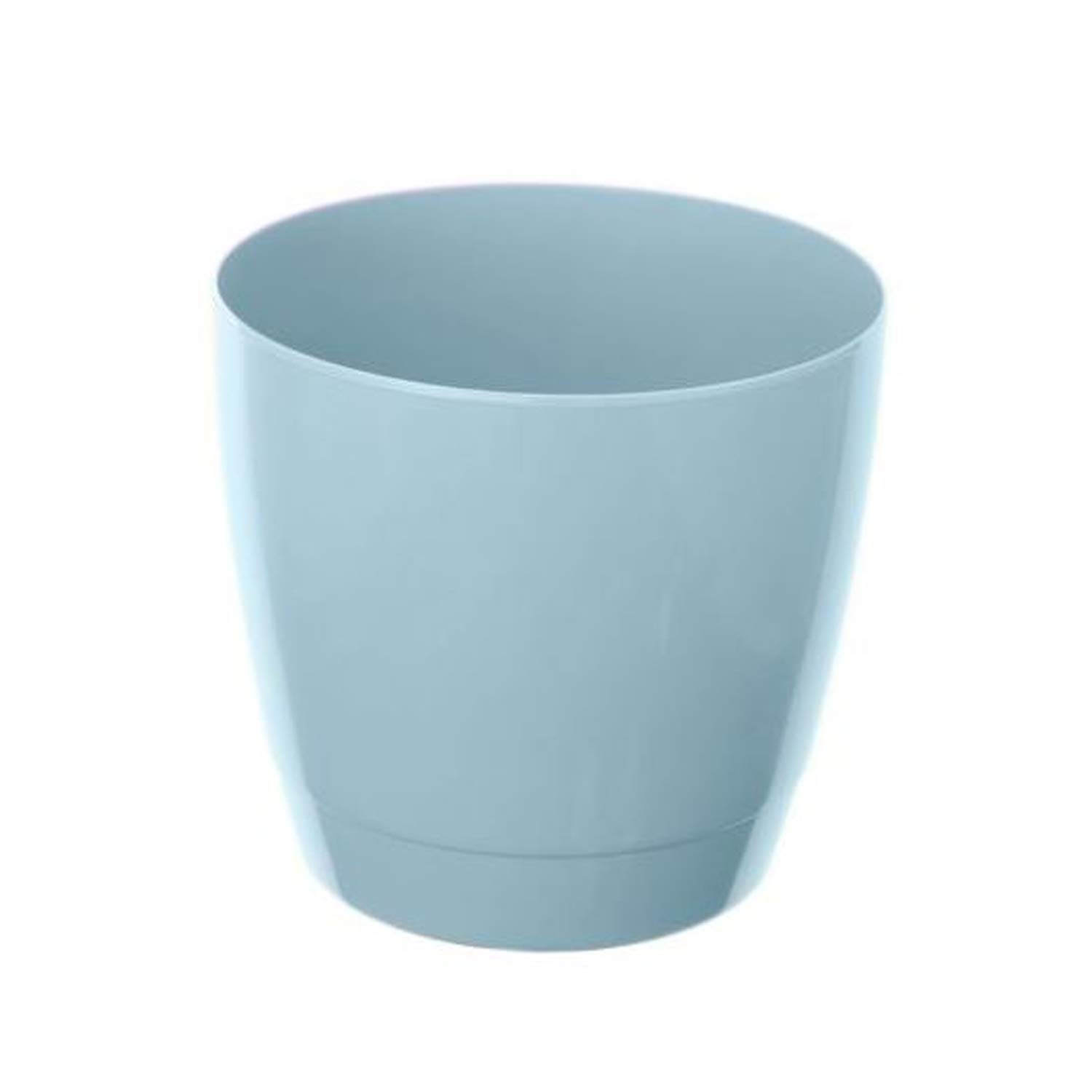 Whitefurze Round Coastal Blue Indoor Pot (16cm)