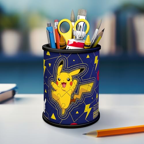 Ravensburger 3D Puzzle Utensilo Pokémon Pikachu - Stiftehalter ab 6 Jahre – Ansicht 5