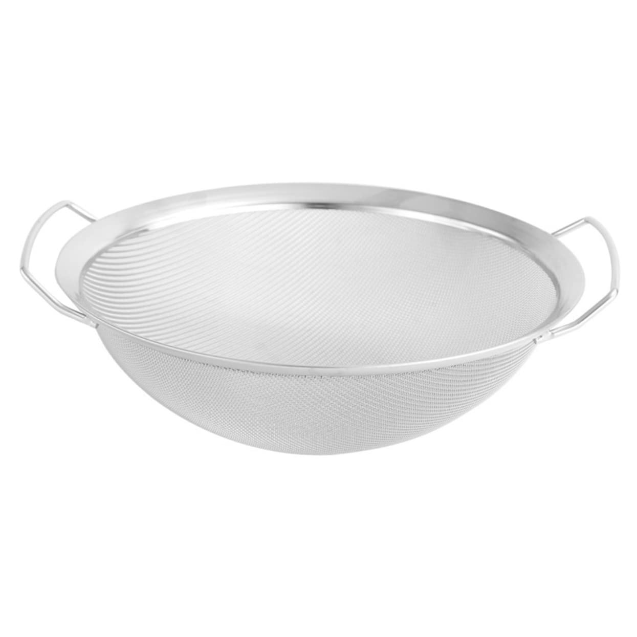 Colino a Rete in Acciaio Inox per Riso, 1 Pezzo, Doppio Manico