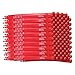 Lock Seal, Plastic, Red, PK100