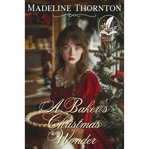 A Baker's Christmas Wonder Audiolibro Por Madeline Thornton arte de portada