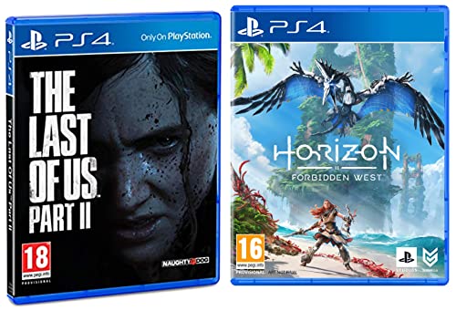 Image of Sony Horizon Forbidden West | Standard Edition | Ps4 Game (Playstation 4)&The Last Of Us Part Ii (Ps4)