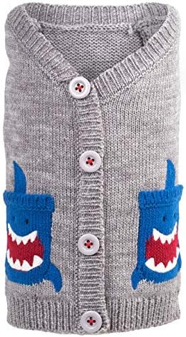 dog shark sweater