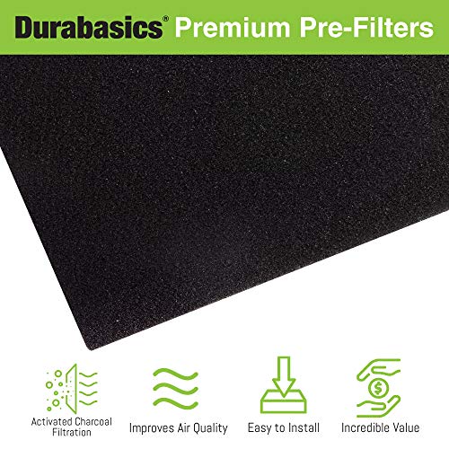 Durabasics 8 Pack Replacement Prefilter For Honeywell Hpa200 | Carbon Pre Filter Replacements For Honeywell Prefilter A, Honeywell Air Filter A, Hrf Ap1, Hrf-A200, And Hpa200 Honeywell Filters #TOP4