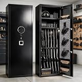 PRESTELION 9-12 Gun Safe for Rifles and Pistols [No Assembly Required]