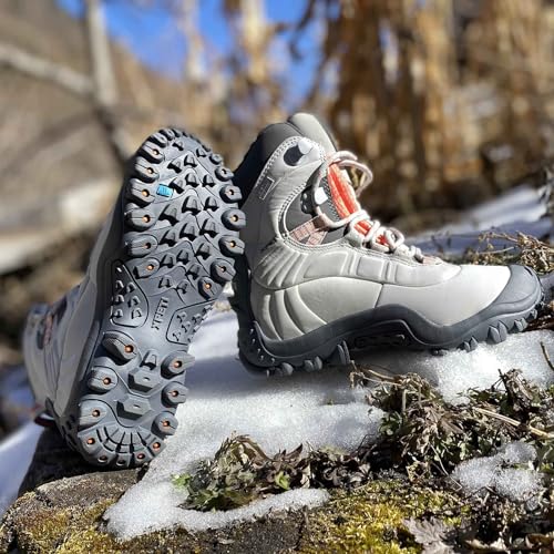 Image of Women's Hiking Boots Waterproof Outdoor Camping Boot