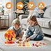 INIFEIDALA Montessori Toys for 3 4 5 6 Year Old - Wooden Sensory Toy for Toddlers - Shape Sorting Puzzle for Fine Motor Skills - Apple Picking Magnetic Tree Toy,Hand-Eye Coordination,Color Recognition