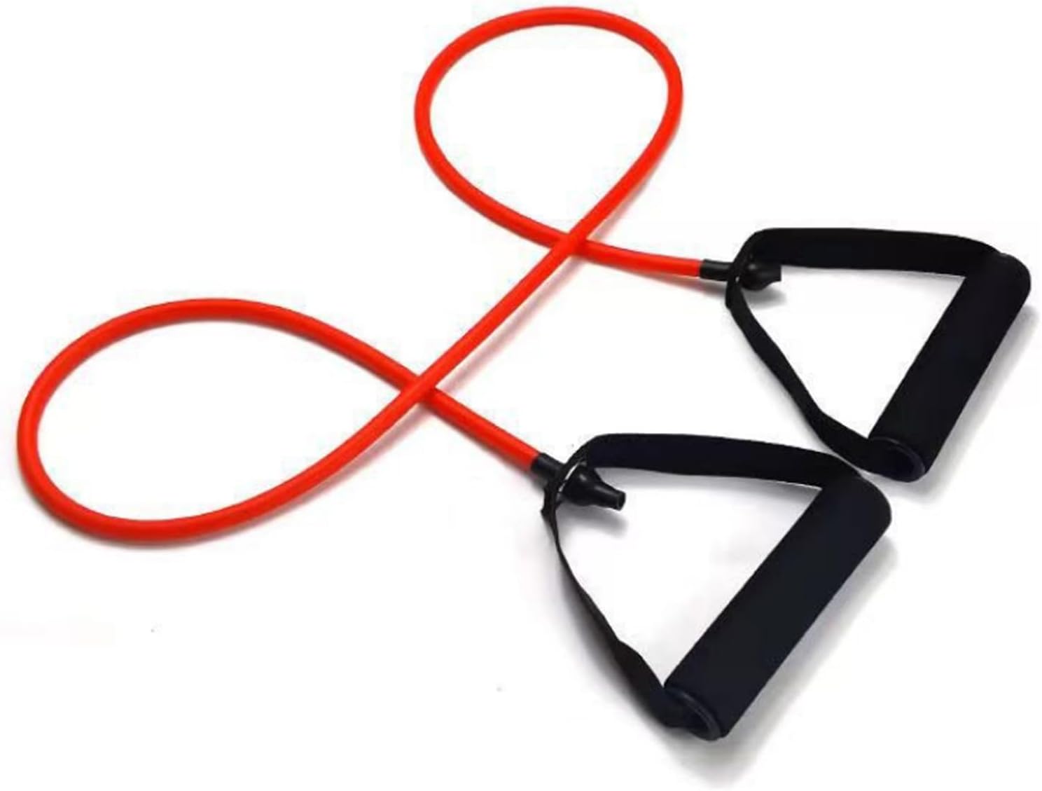 HVVTAKI Resistance Bands with Handles | Perfect for Muscle Building, Body Toning, Pilates, Yoga, Strength Training & Physical Therapy | Full Body Fitness Workout Tube Bands For Men & Women