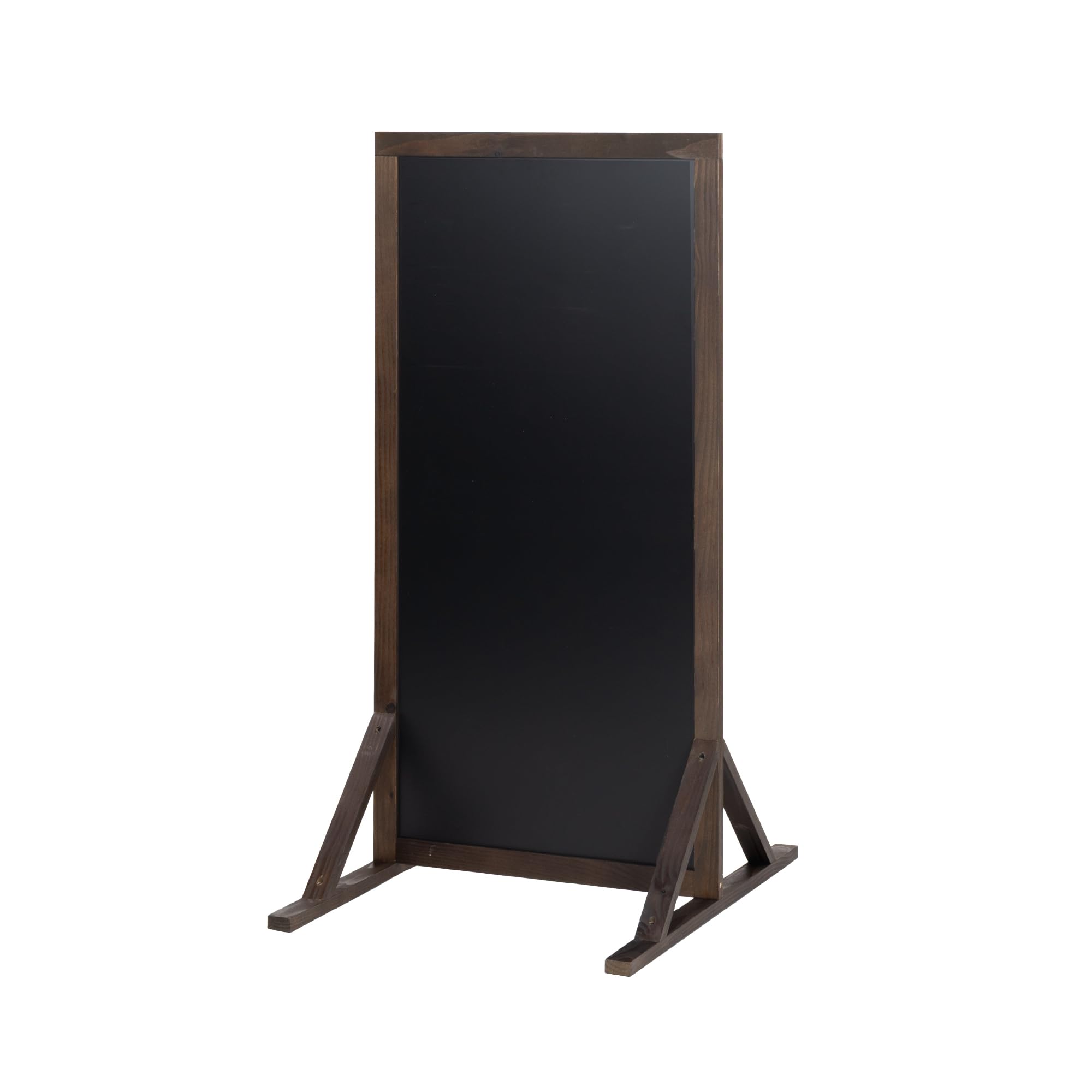 Pizarra Caballete Doble Cara Impermeable Lugano 51x108 cm | Pizarra Exterior de Suelo para Hostelería, Restaurantes, Terrazas y Comercios | Soporte Publicitario Escrita con Tiza
