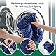 Z-hom Lesekissen für Bett, Sofakissen, dreieckiges Kissen, Sofakissen, Positionierungsstütze, weich und bequem (blau-FR, 100 cm)